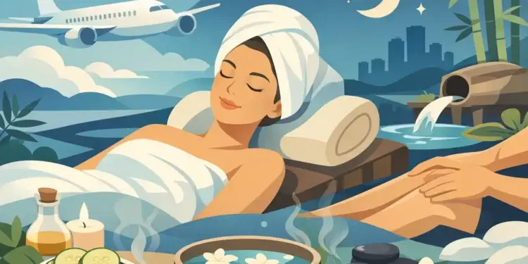 Best Spa Treatments for Jetlag After a Long Flight