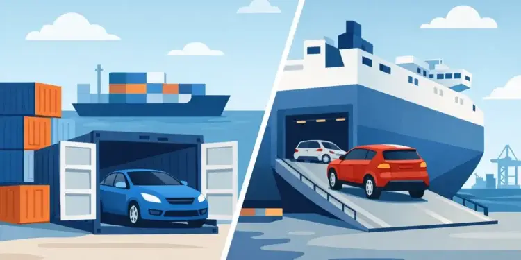 Container Versus RoRo Shipping for Your Vehicle