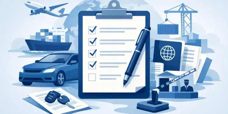 Documents Needed for Vehicle Import Checklist