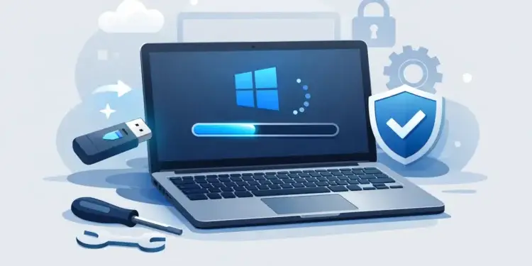 How to Install Windows on a Laptop Safely