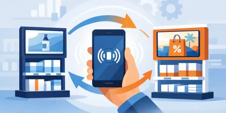 NFC Link Changes Without Reprinting Your Displays