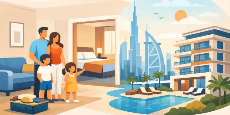 Two Bedroom Apartment Hotel Dubai for Families