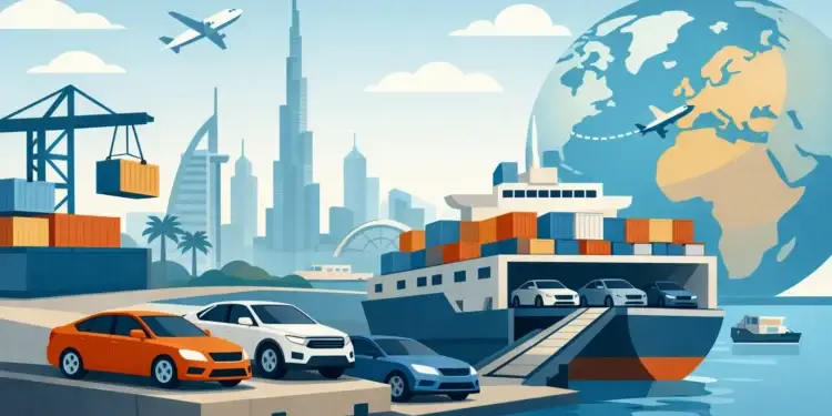Used Car Export Dubai Shipping for Global Buyers