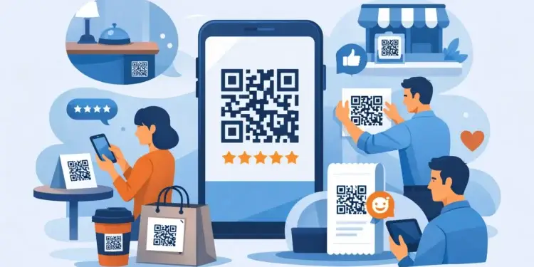Where to Place QR Codes for More Reviews