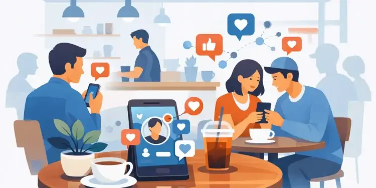 How Cafes Promote Social Profiles at Every Table