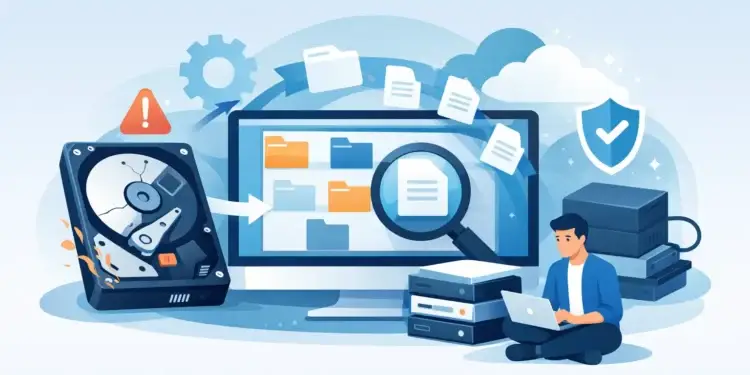How to Recover Files From a Failed Drive Safely