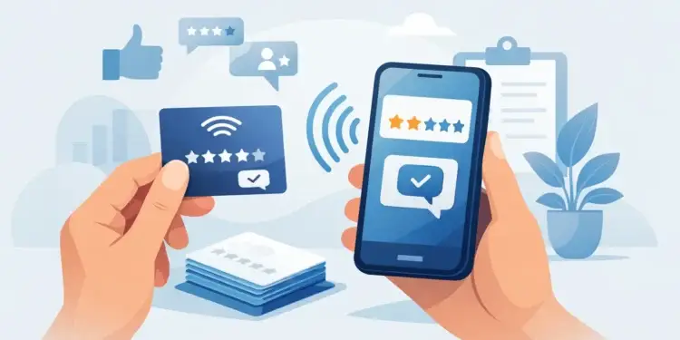 How to Set Up NFC Review Cards for More Reviews