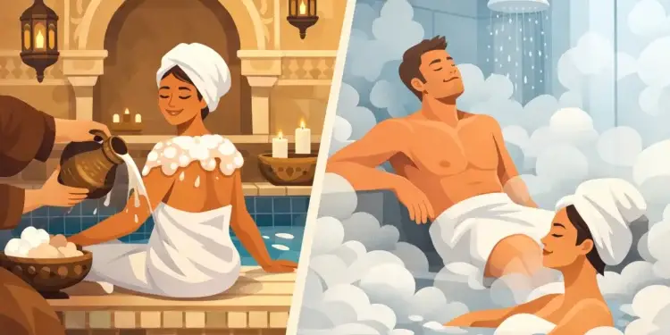 Moroccan Bath Versus Steam Bath: Which Fits You?