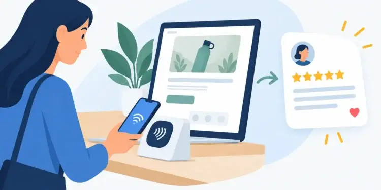 NFC Landing Pages That Turn Visits Into Reviews