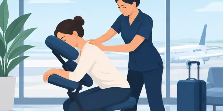 Recover After a Long Flight With a Massage