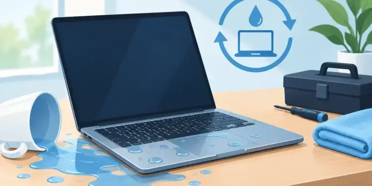 Can Wet Laptops Recover After Water Damage?