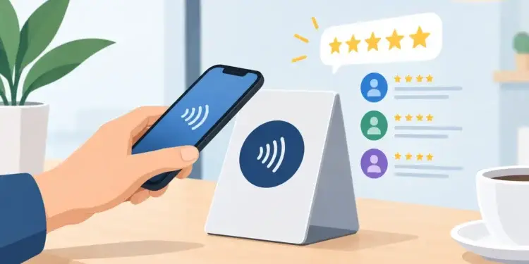 How a Smart NFC Stand Drives More Reviews