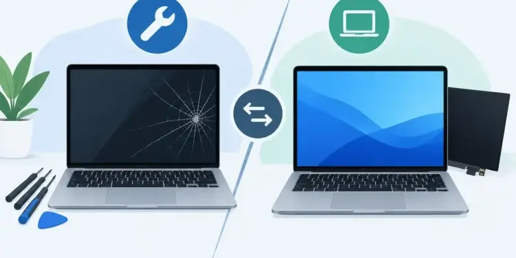 MacBook Screen Repair Versus Replacement